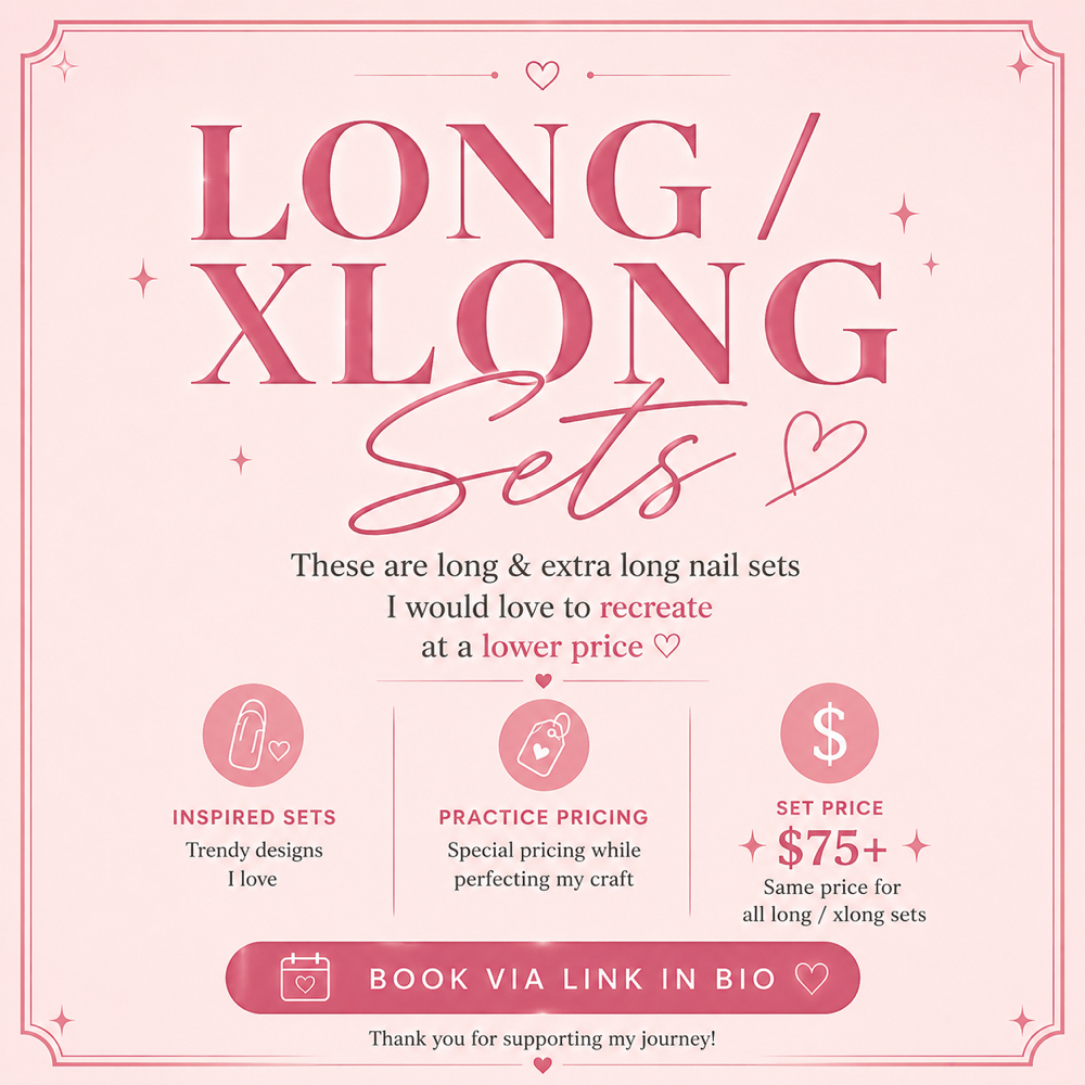 Long/Xlong Sets at Creationsbycoralis in raleigh, NC