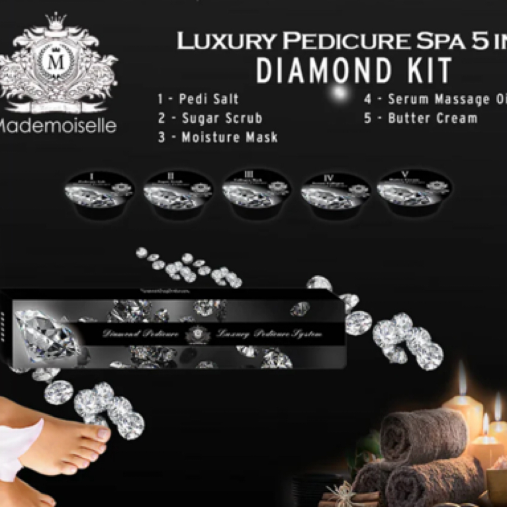 THE💎 DIAMOND SPA PEDICURE 💎 at BEAUTY DAZZLE STUDIO in El Paso Texas, TX