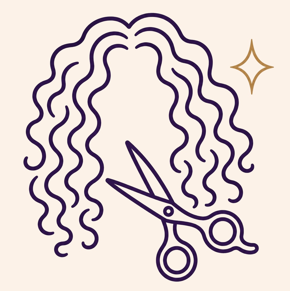 Curly Haircut / Deva Cut at VIOLA Salon in Philadelphia, PA