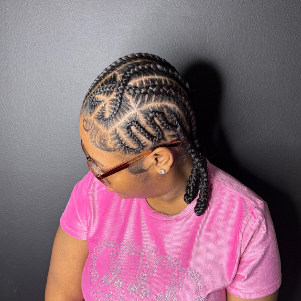 8-10 Stitch Braids at ByHarmoniiK in Augusta, GA