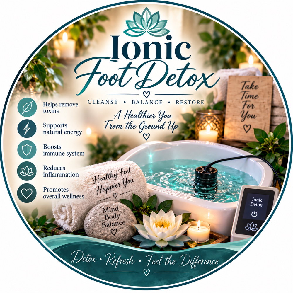 Ionic Foot Detox at Aprils Renewal Therapy in Pocahontas, AR