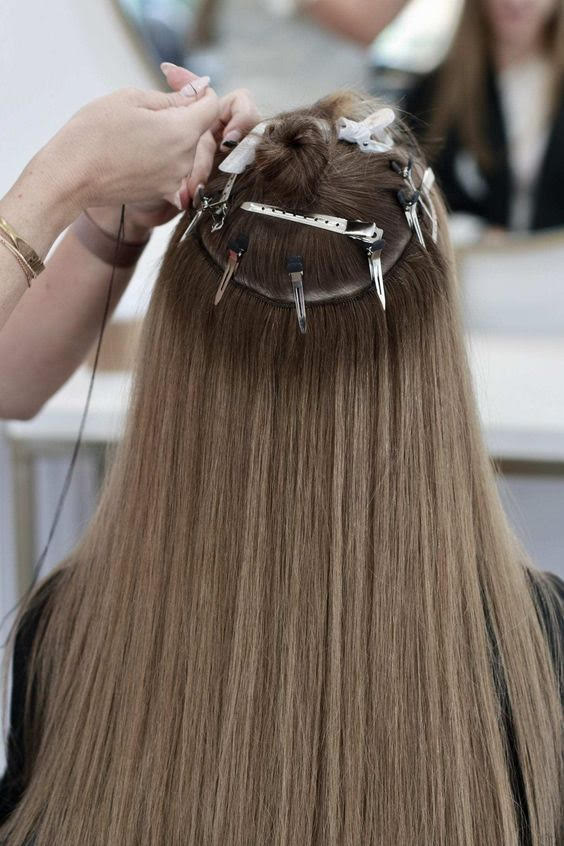 Weft Hair Extensions