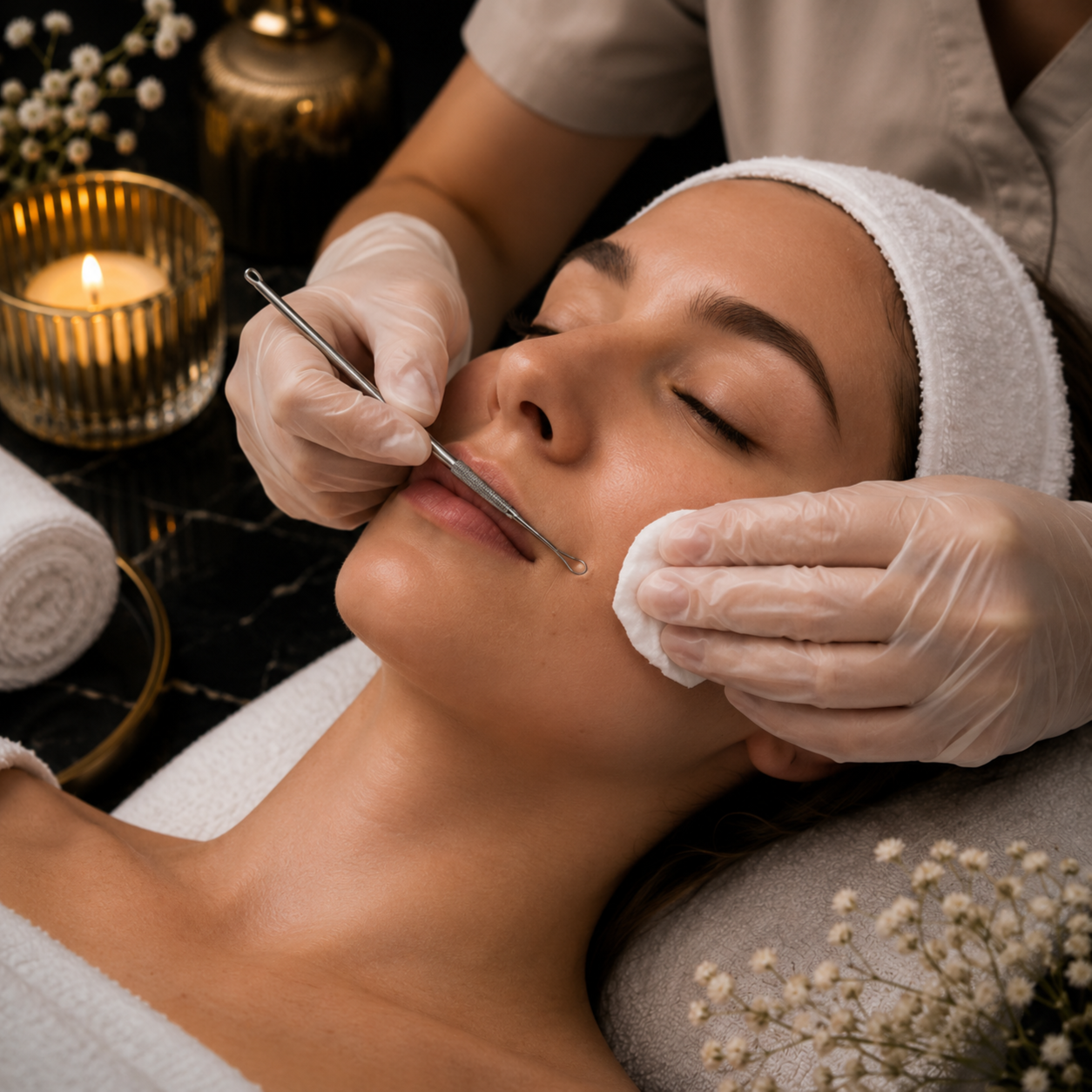 Facial - Extractions Add-on at Le Bijou Nails and Spa Salon in Houston, TX