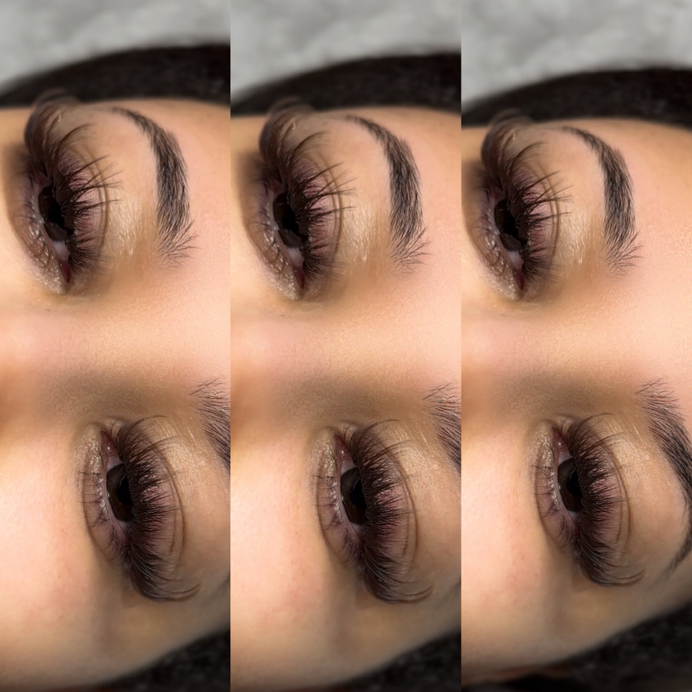 Brown Wispy Full Set