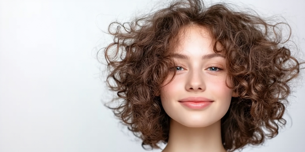 New client curly cut at Erica Joy hair artistry in Annapolis, MD