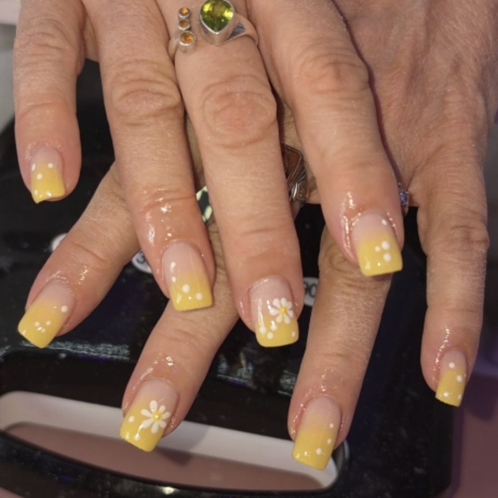 Ombre With Gel at Hollinails in Mooresville, NC