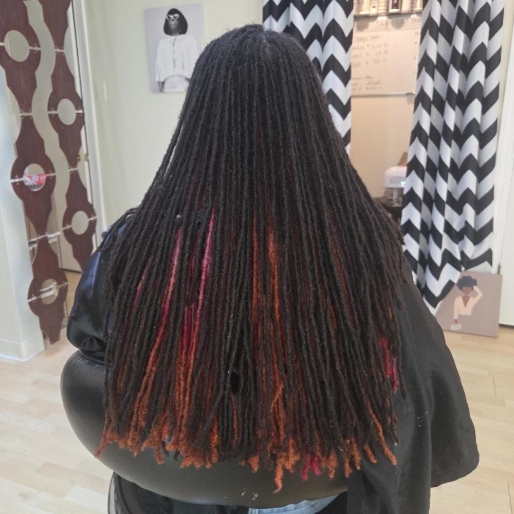 Crie Loc Maintenance at SALON CRIE in Greensboro, NC