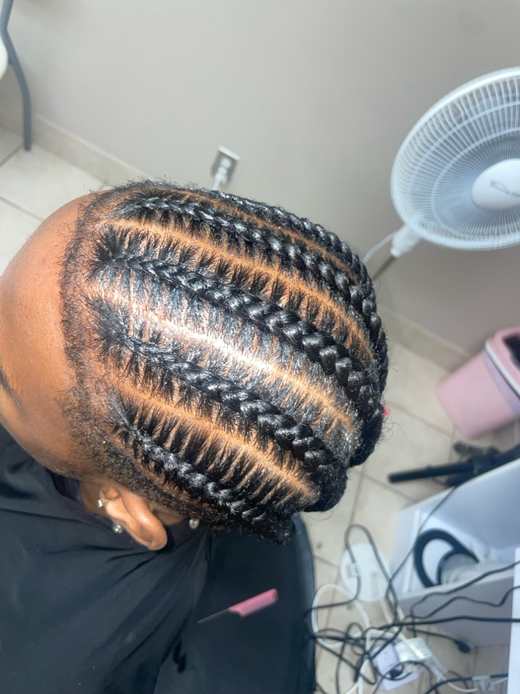 2 Braids at Crowned Beauty Studios LLC in Detroit, MI