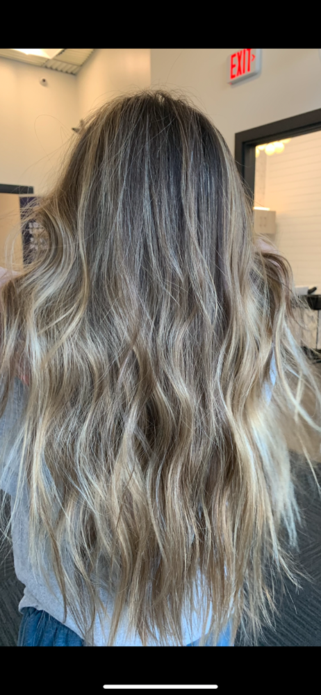 Color And Highlights With Haircut