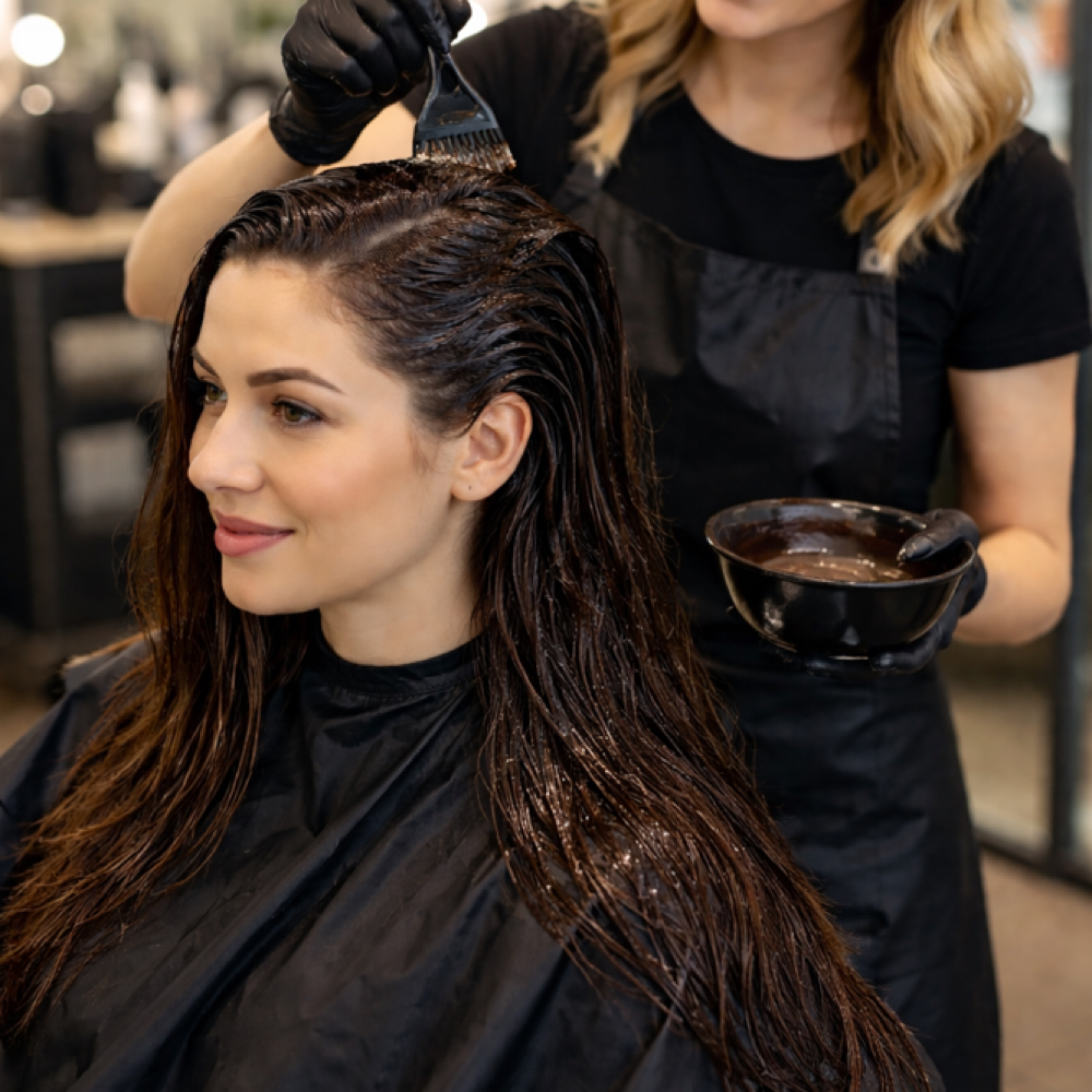 Single Process Color at Gina’s Hair Room in Haltom City, TX