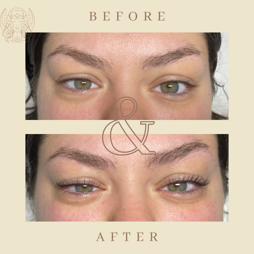Lash lift & tint at Luna Esthetix in Bridgeville, DE