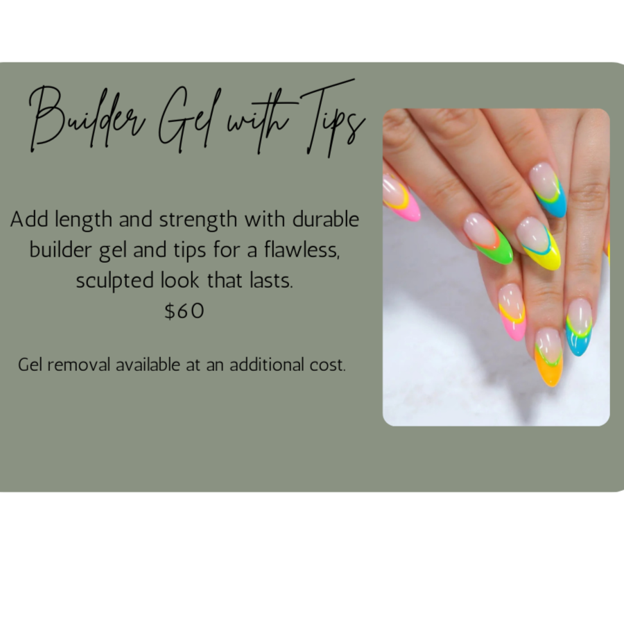 Builder Gel with Nail Tips