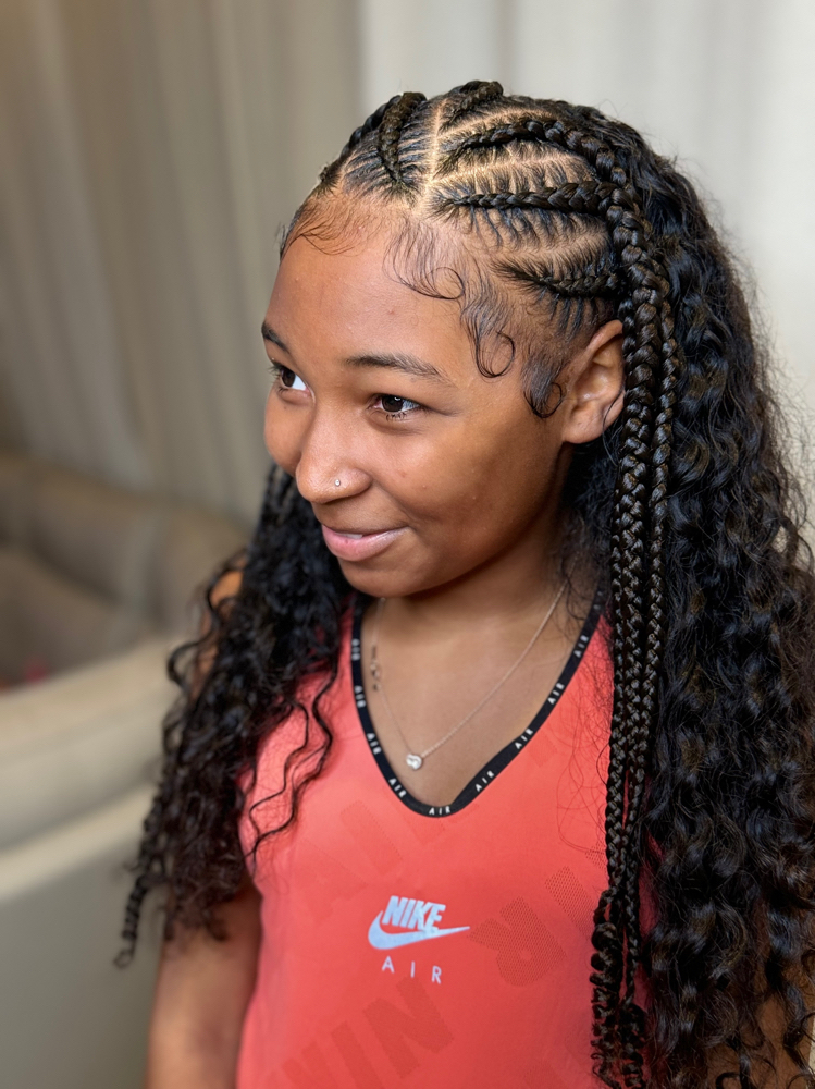 6 Braids + Weave