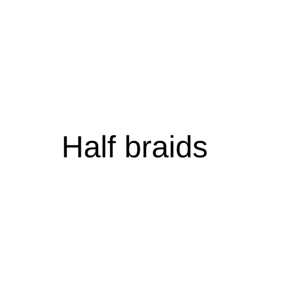 Half Braids at Styles By Diavianne in Orlando, FL