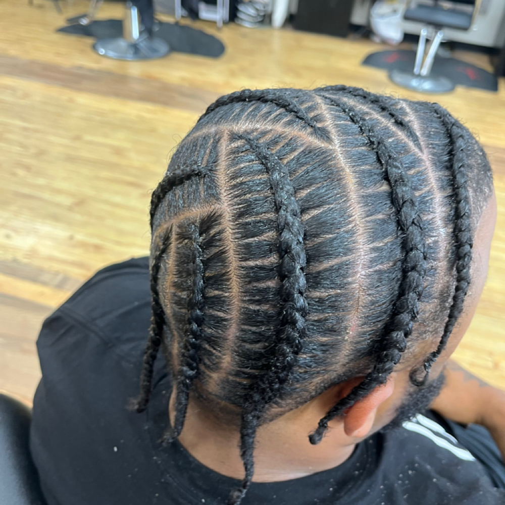 Mens Braids at The Hair Palace & Company in Virginia Beach, VA