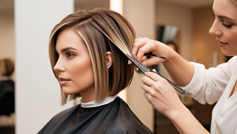 Woman Haircut / Taglio di capelli