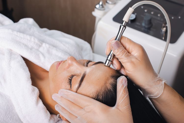 Microdermabrasion, Peel, LED