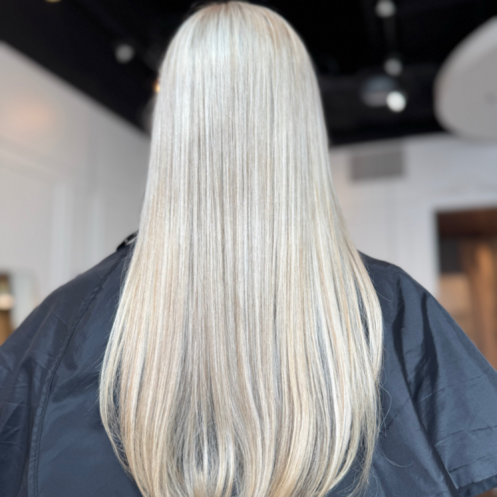 Samantha- Bleach & Tone Retouch at Salon BECK in Portland, OR