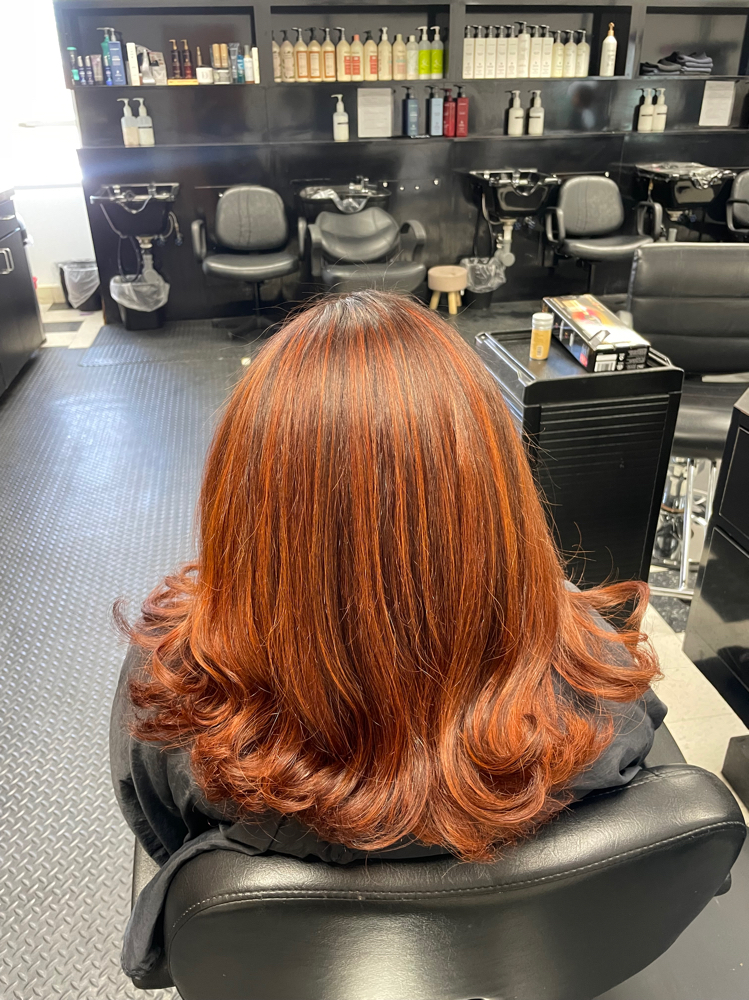 Hair Root Retouch at Zemiiglambeauty in Whiteville, NC