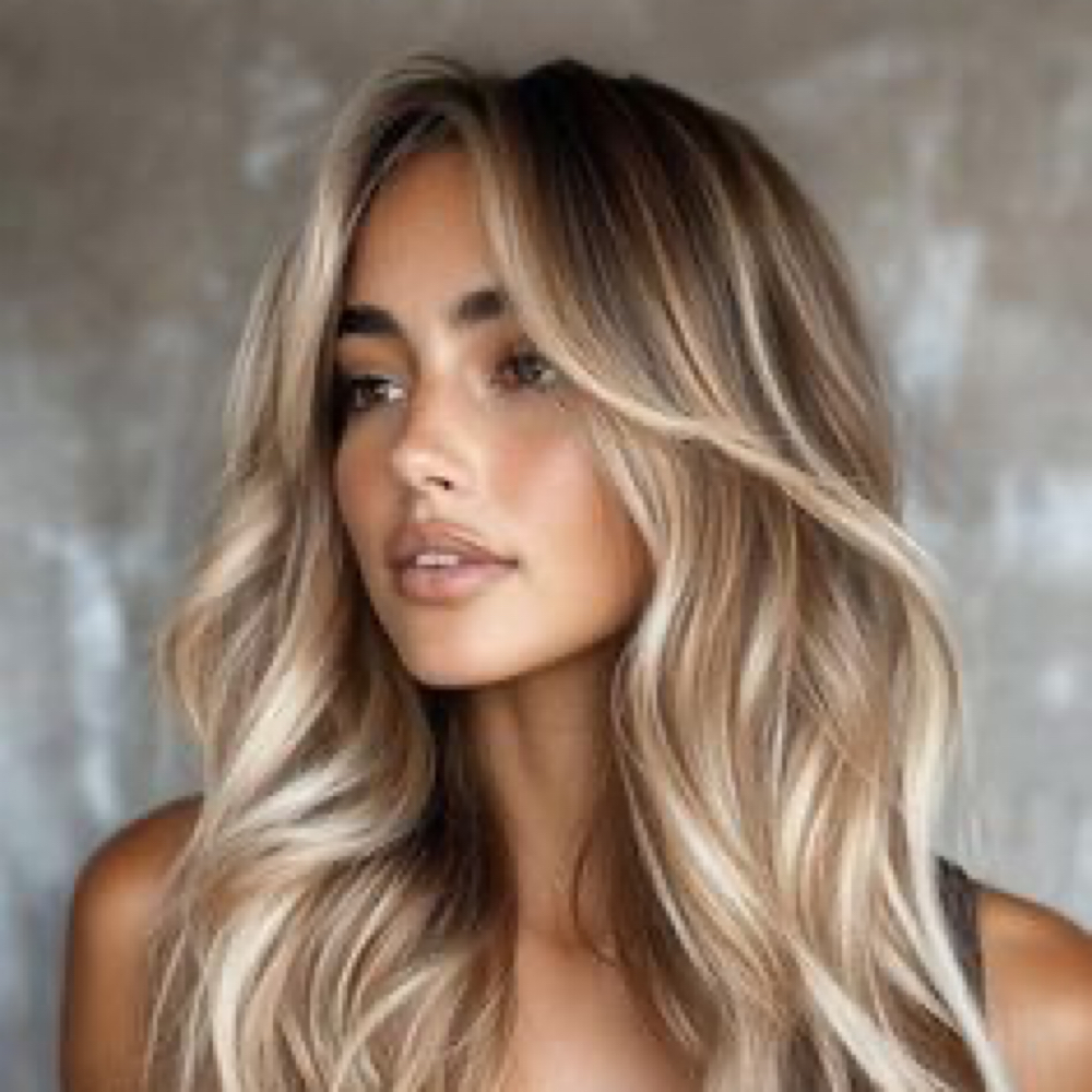 Root bump/base break at Eleni hair lounge at Strawberry Blonde Salon Platinum in Mount Pleasant, SC