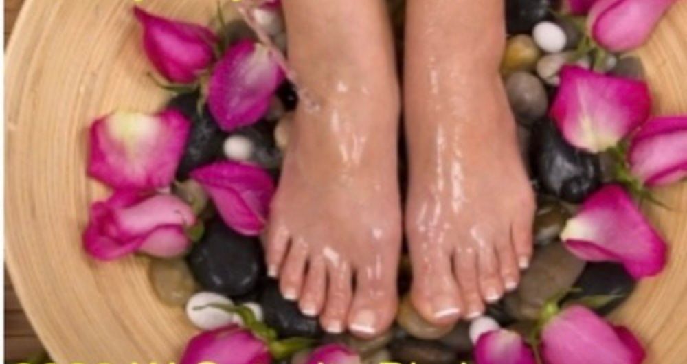 Rose Petal Pedicure
