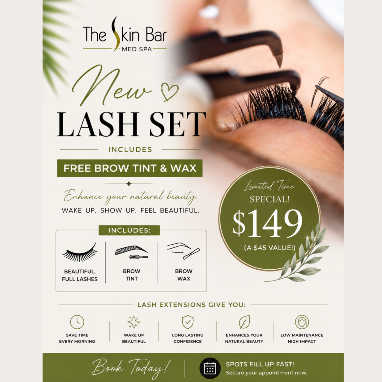 New LASH Set at The Skin Bar & Med Spa in Bryant, AR