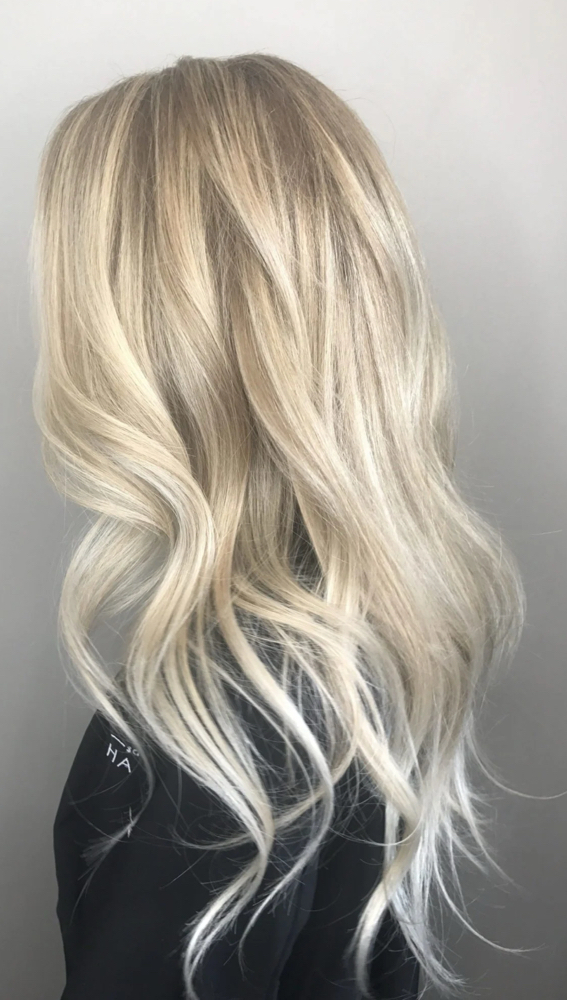 Full Foil w/ root smudge at Honey salon and Beauty Bar in Spokane Valley, WA