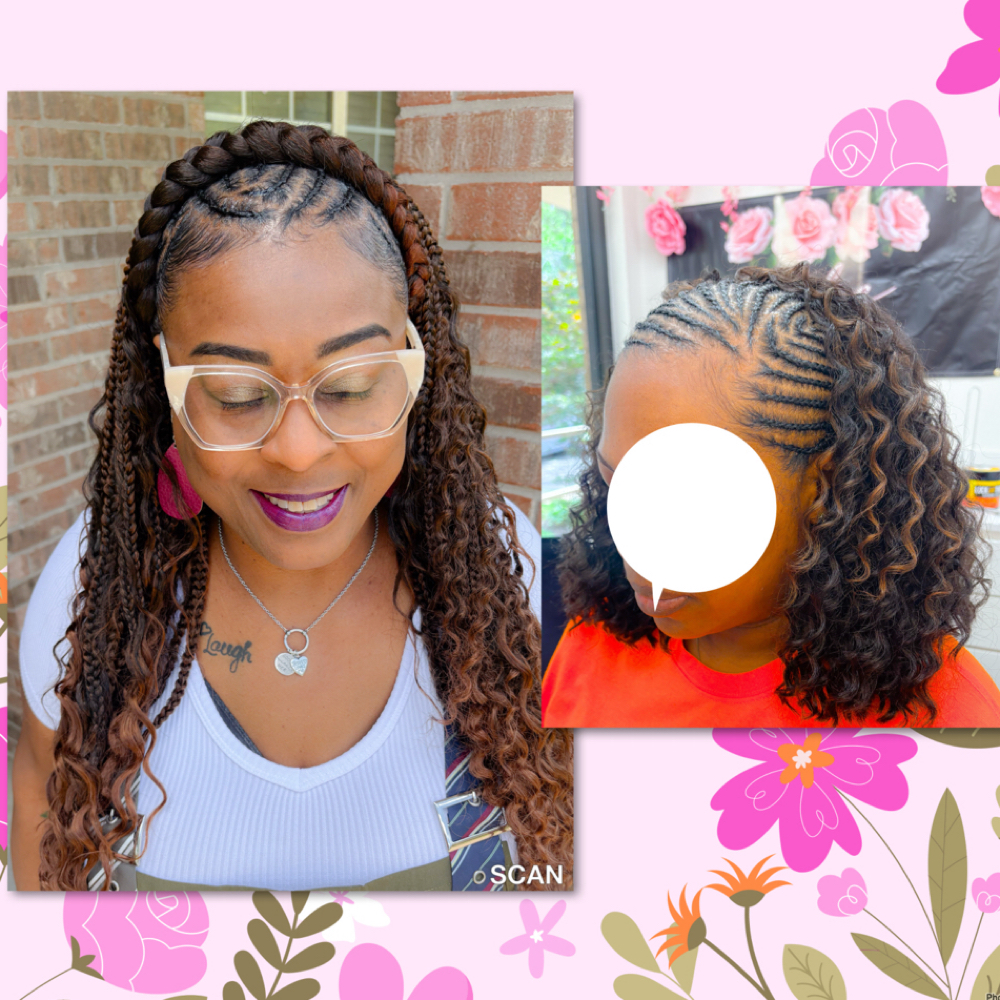 Fulani➕Crochet at Hair She Comes By Kiara D in Longview, TX