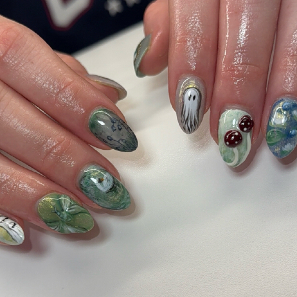 Custom Nail Art - MUST ADD ON at Addison Guthrie in Great Bend, KS