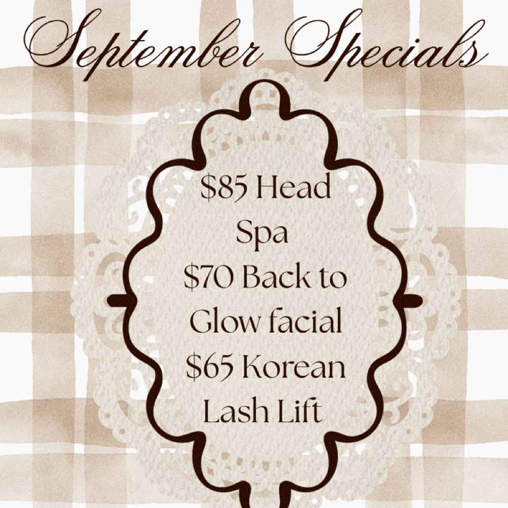 $85 September Special Head Spa at 217 Beauty Vitality in Quincy, IL