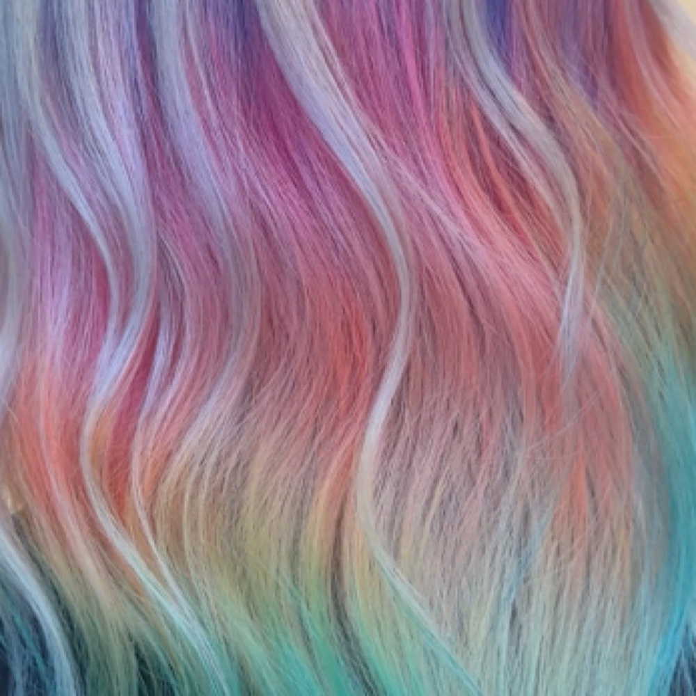 Custom Fantasy Color at Hannah Simone Salon + Spa in Arlington Heights, IL