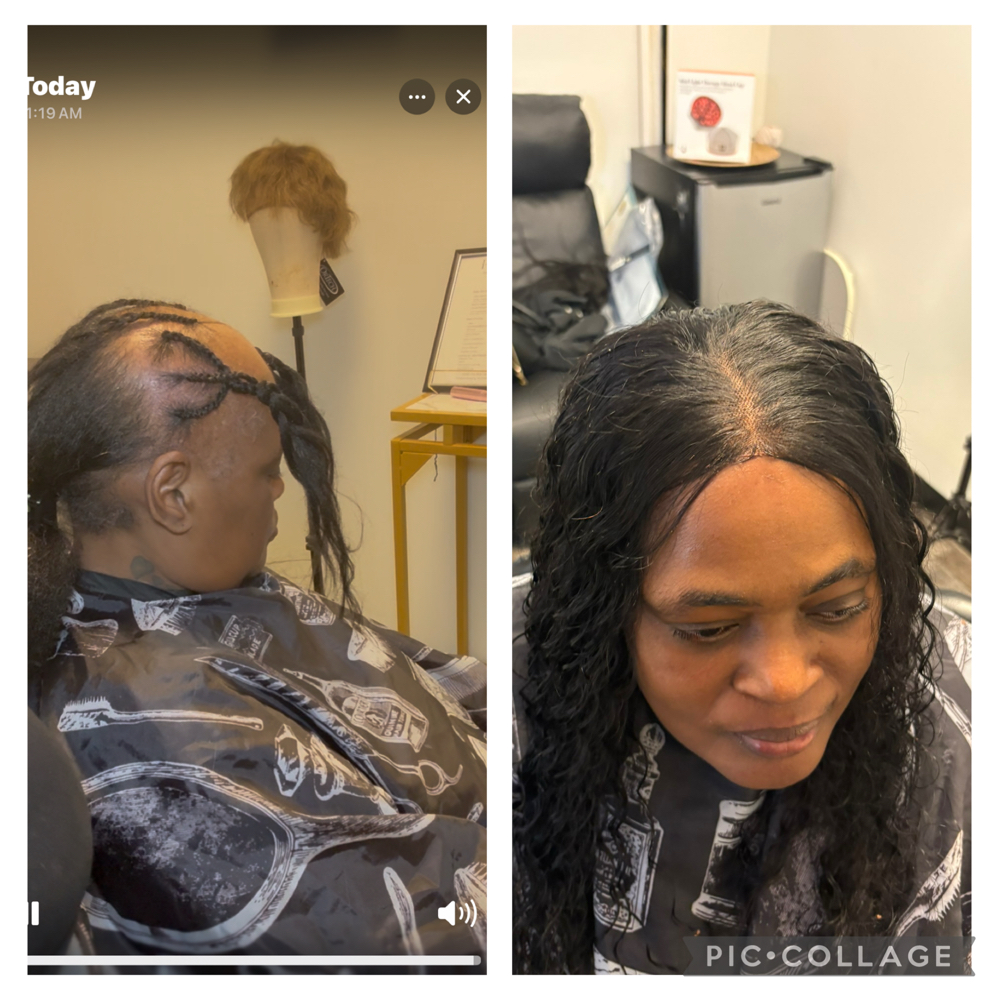 Advanced  Alopecia Installation at 360 Beauty Lounge in Fredericksburg, VA