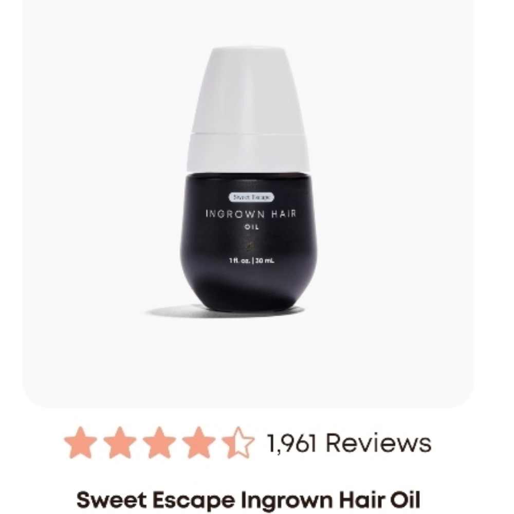 Ingrown Hair Oil (Sweet Escape)