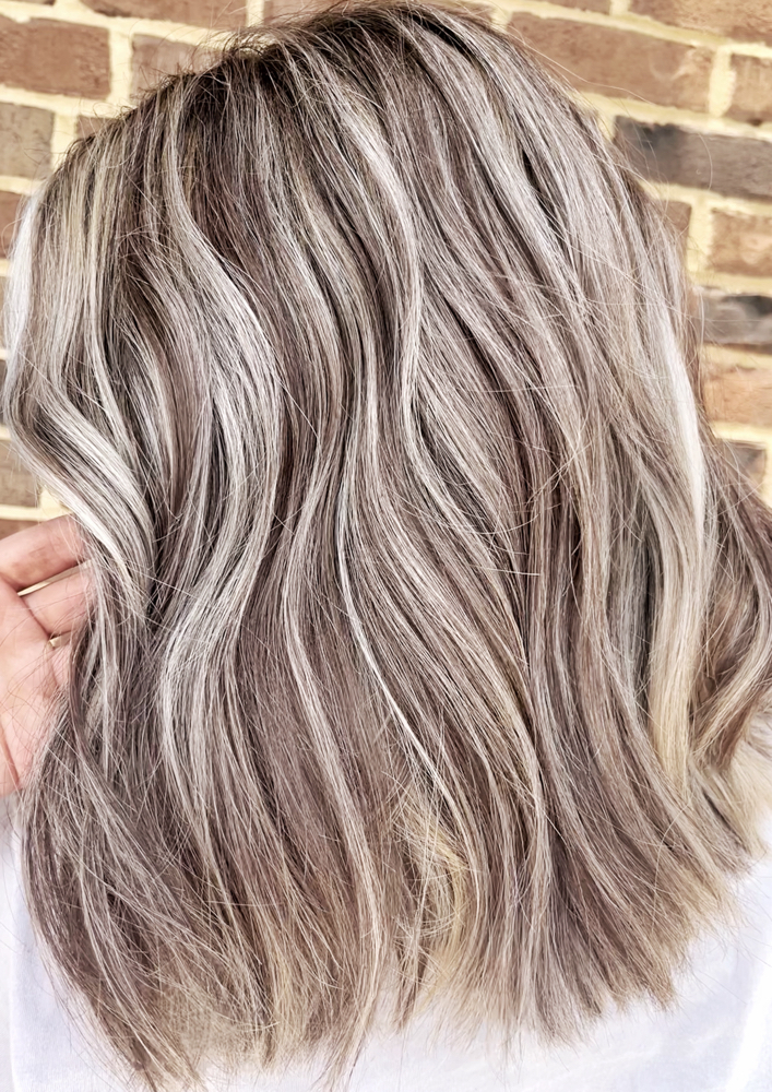Color Refresh W/ Pops of Light at Luxe Locks by Caroline in Carrollton, GA