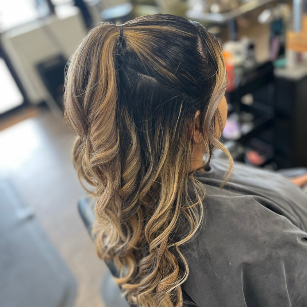 Practice Updo at A Honest style in Crowley, TX