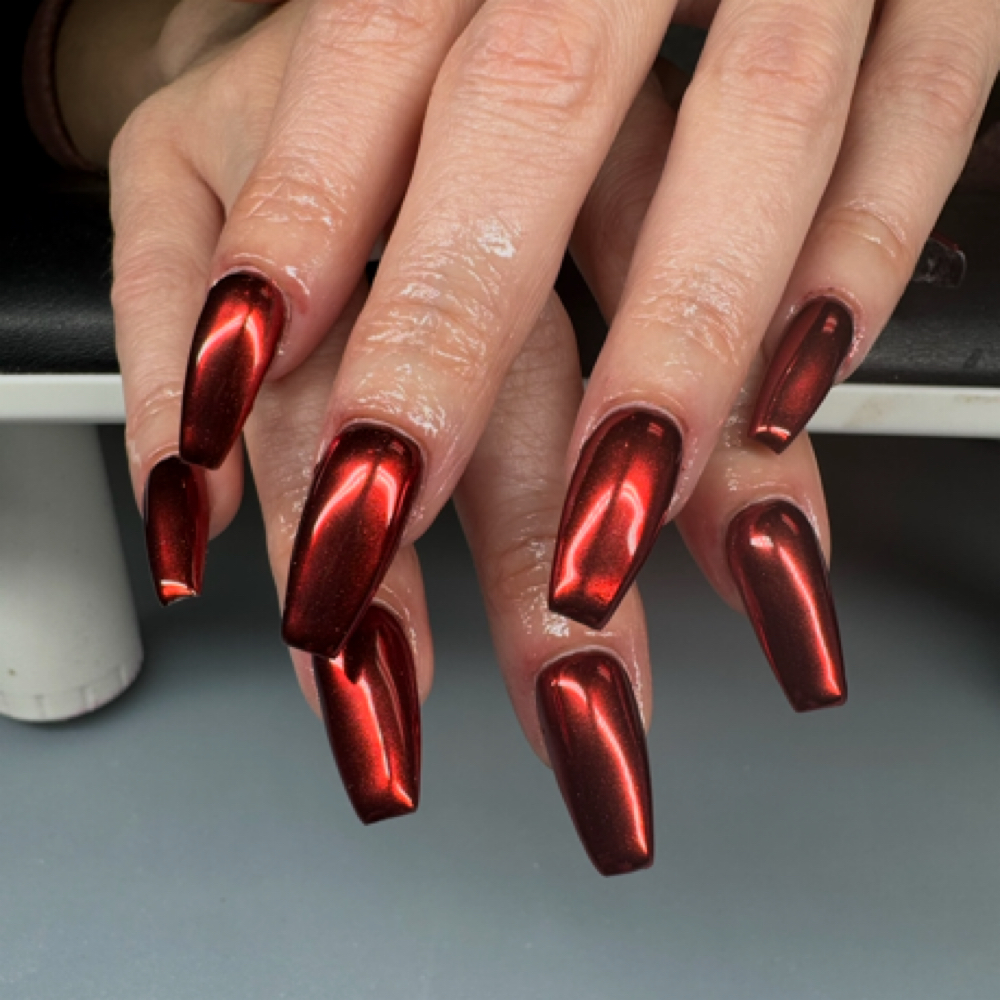 Chrome / Cateye at Noir Nails LLC in Saint Peters, MO