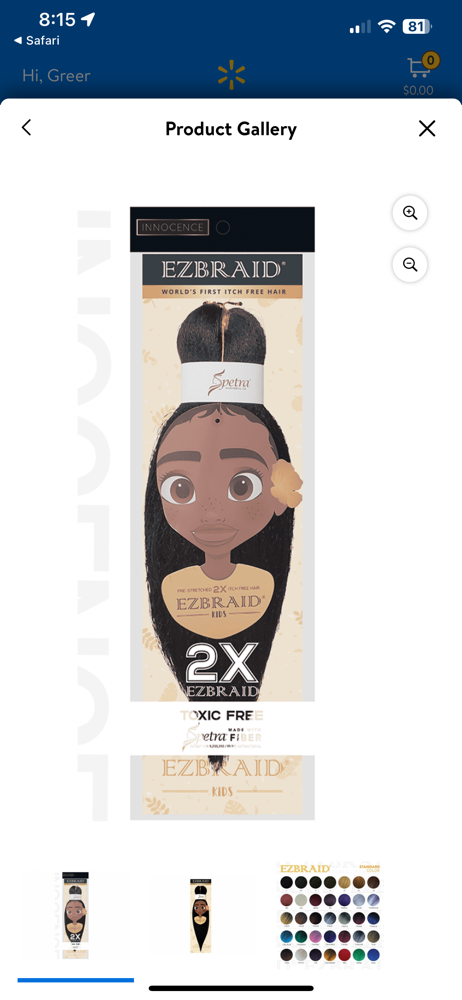 ‼️Select Braiding Hair Color‼️