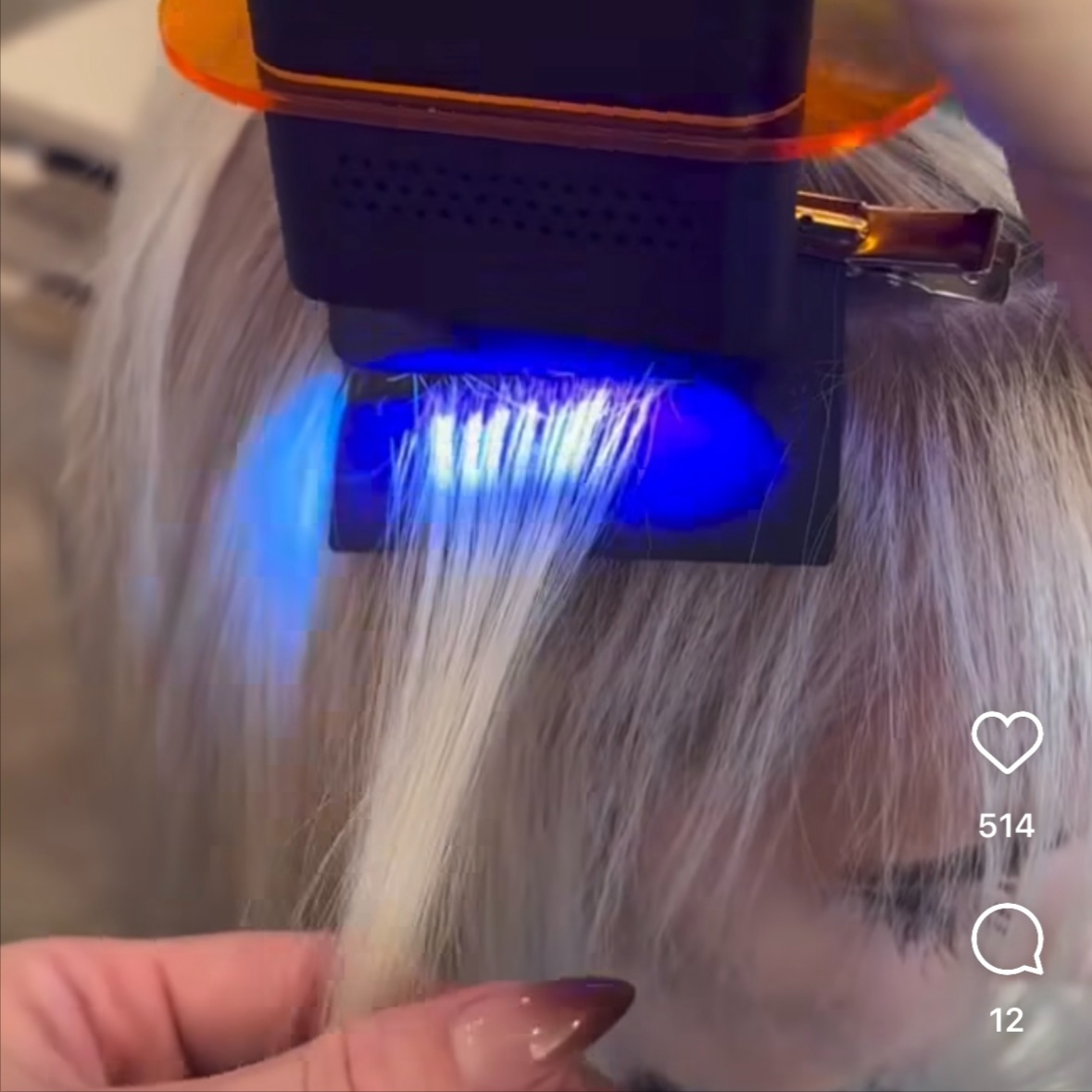 V-Light/Combline Extensions at Elizabeth Nicole Salon in Walnut Creek, CA