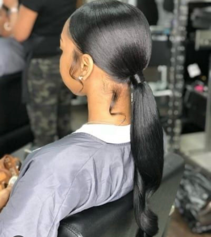 Sleek Ponytail