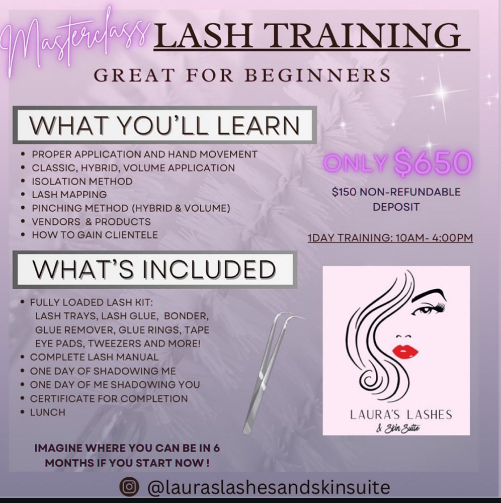 Eyelash Extension Training