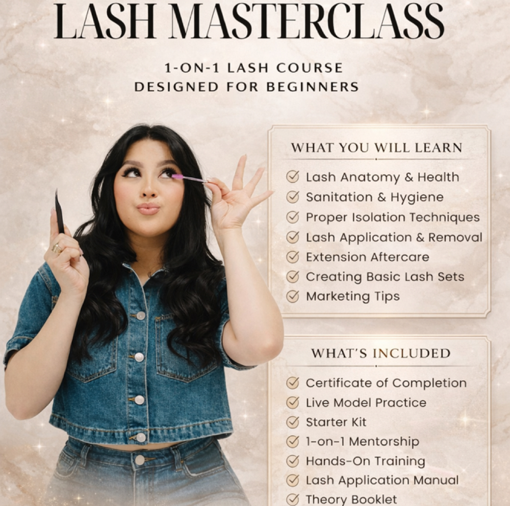 Eyelash Extension Training at Silk and Style Studio in Lemon Grove, CA
