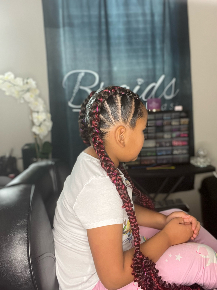 Rubber Band Braids