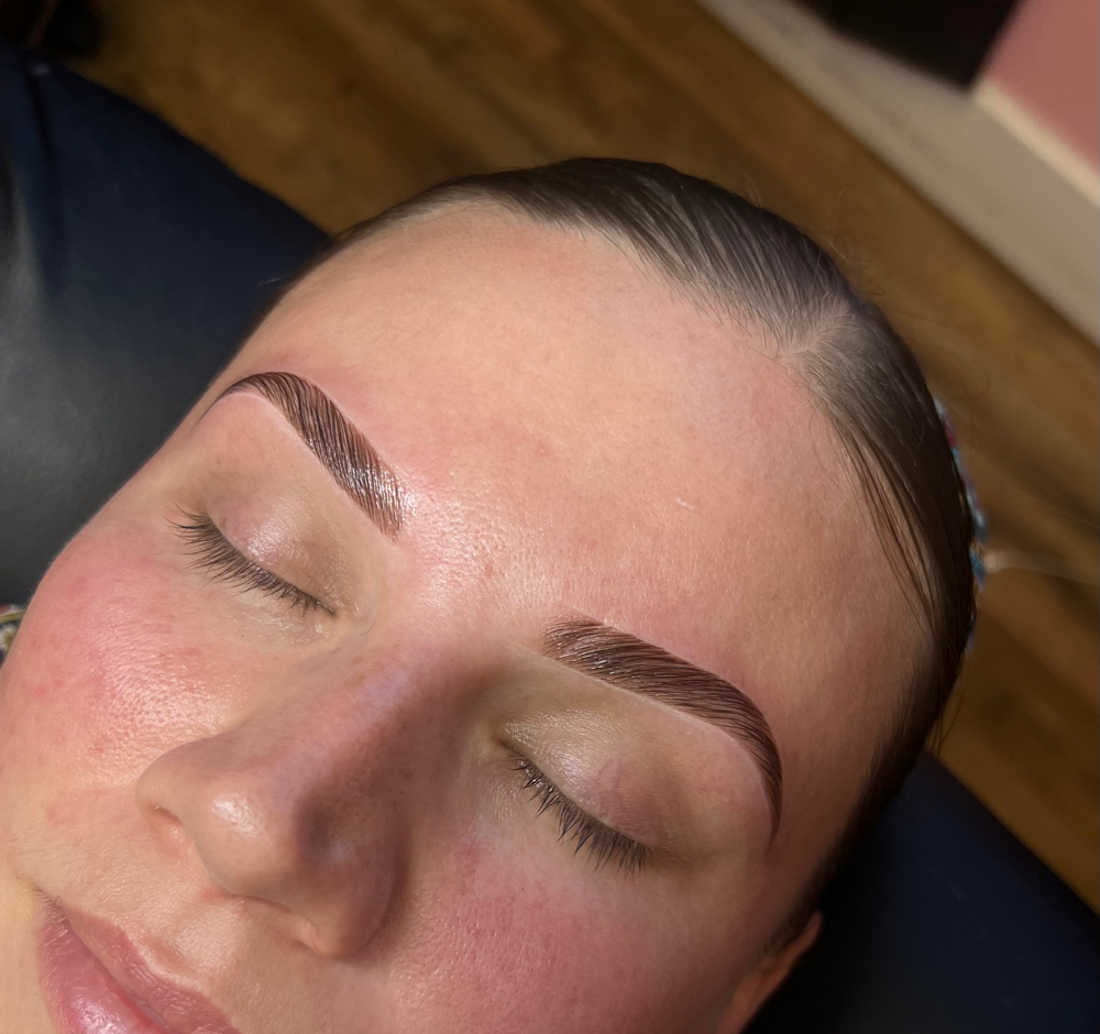 Eyebrow Tint, Wax, And Lamination