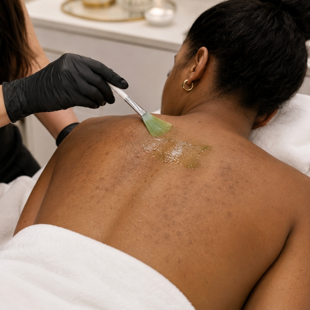BioRePeel Targeted Back Treatment at Flawless Glow Esthetics in Fayetteville, GA