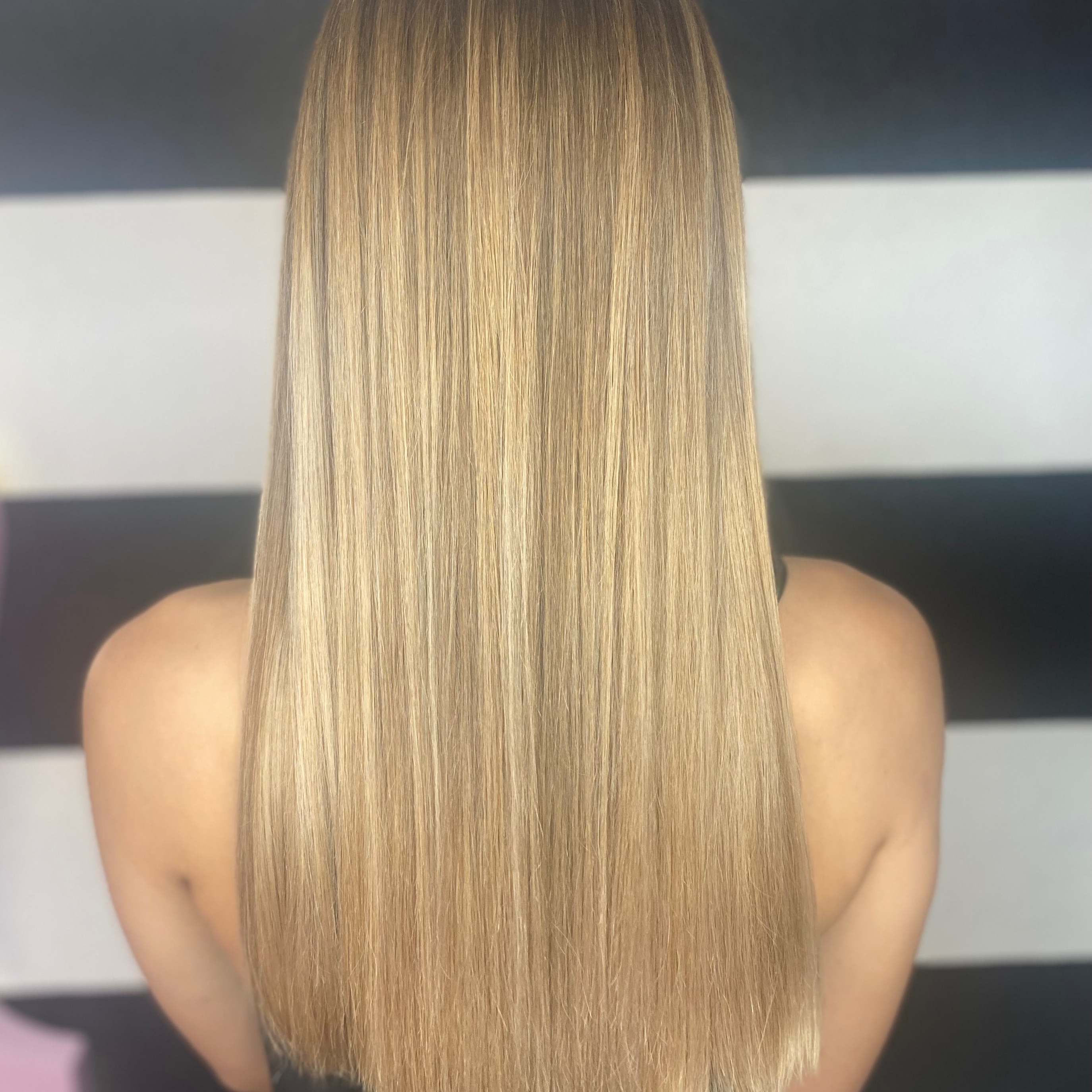 Deep conditioning treatment at Sassypants MUAH in Friendswood, TX