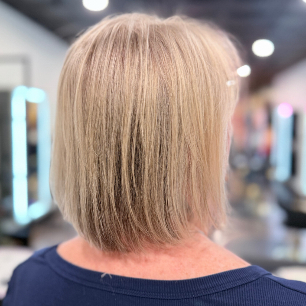 Grey Blending at All Dolled Up Salon in Annapolis, MD