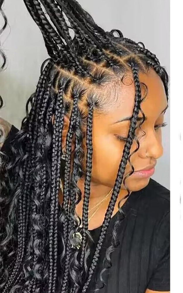 Medium Boho Knotless