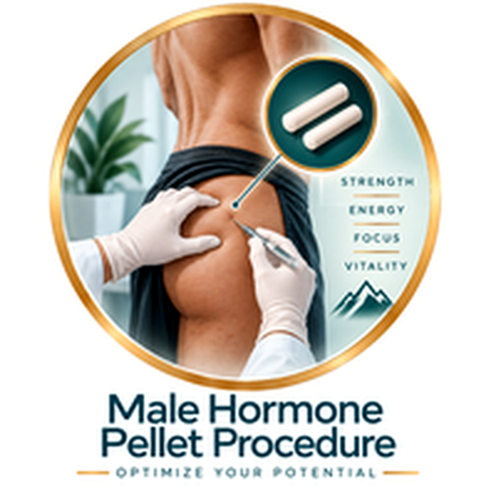 Male Hormone Pellet Procedure at Perrenia Wellness in Shallotte, NC