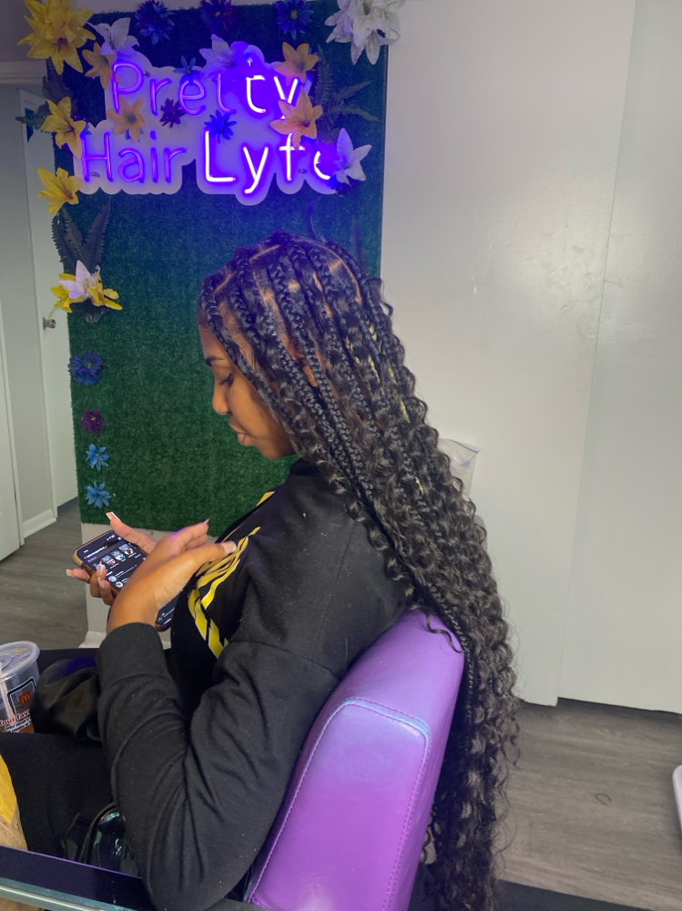 Large Boho (HUMAN HAIR ADDED)