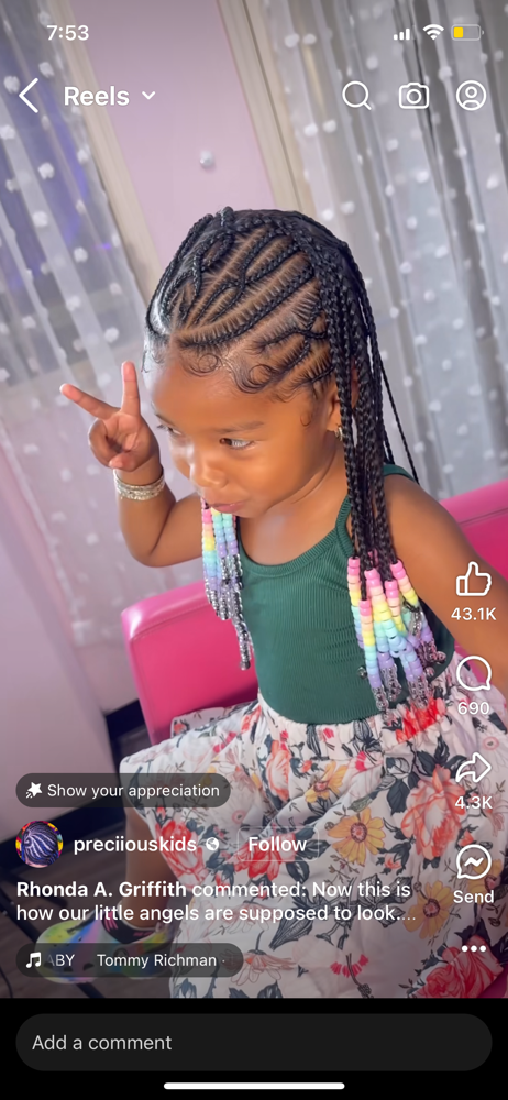 Kids Model Hair Styles